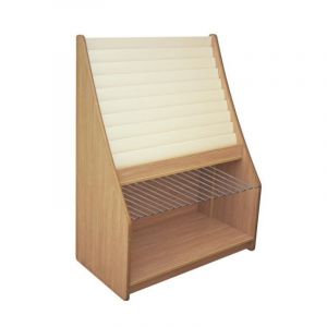 10 Tier Deluxe Card &amp&semi; Gift Wrap Unit