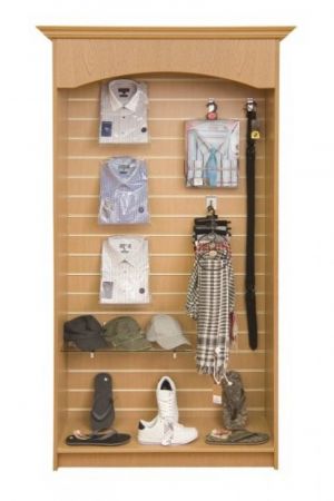Click Here To Enlarge This Photo Of Loxley Open Slatwall Display Unit