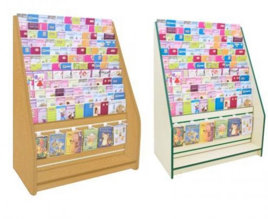 Click Here To Enlarge This Photo Of 12 Tier Card Rack with Slatwall Drawer