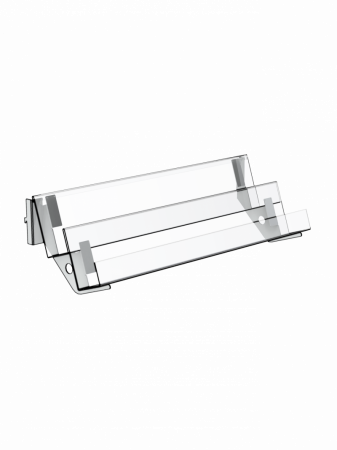 Click Here To Enlarge This Photo Of Bartuf - 2 Tier 65&sol;65mm Magazine Shelf