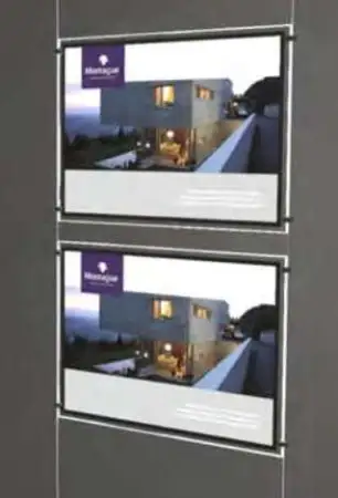 Click Here To Enlarge This Photo Of A1 Double Landscape  Light Panels