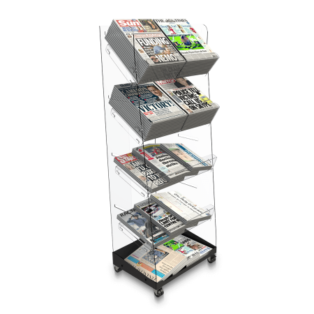 Click Here To Enlarge This Photo Of Bartuf 10 - 13 Facings Flexi-News Tall Twin Tower