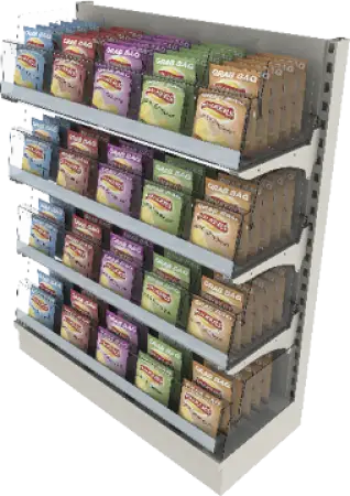 Click Here To Enlarge This Photo Of Bartuf 450mm Deep Individual Flangle Shelves