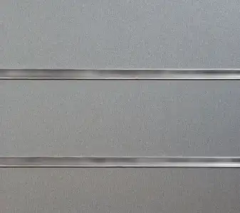 Pewter Slatwall Panels - 2400mm x 1200mm