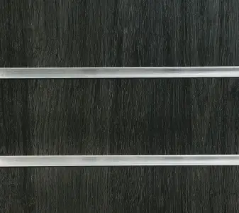 Jet Oak Slatwall Panels - 2400mm x 1200mm