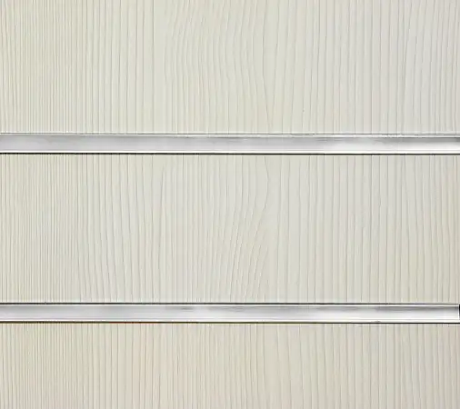 Click Here To Enlarge This Photo Of Pino White Slatwall Panels - 2400mm x 1200mm