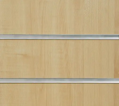 Click Here To Enlarge This Photo Of Irish Maple Slatwall Panels - 2400mm x 1200mm