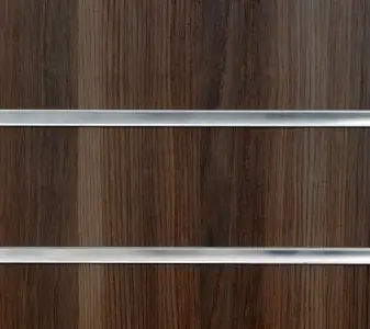 Dark Ash Slatwall Panels - 2400mm x 1200mm