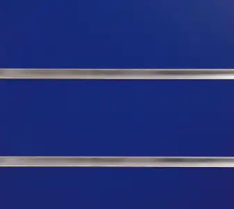 Blue RAL 5002 Slatwall Panels - 2400mm x 1200mm