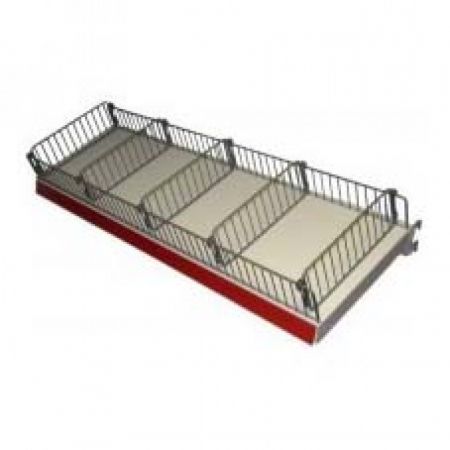 Click Here To Enlarge This Photo Of Wire Risers for Modular Shelving